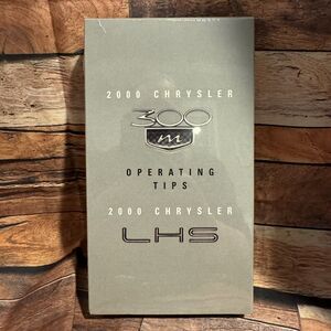 2000 Chrysler 300M & LHS Operating Tips VHS Tape Owner's Video Instructional New